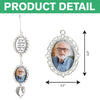 Custom Photo Walking With You Today And Always Memorial Graduation Tassel Charm With Angel Wings HO82 901372