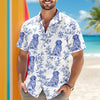 Dog Toile Fabri - Personalized Hawaiian Shirt, Gift For Dog Lover CH07 896076