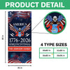 250 Years America Semiquincentennial Door Cover America 250th Anniversary Gift CH07 899680