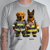 Custom Photo Cool Dog Cat Career Uniforms Shirt For Pet Lovers HA75 891948