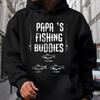 Custom Name Papa's Fishing Buddies Dark Shirt LM32 899241