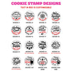 Personalized Family Name We Wish You A Merry Christmas Cookie Stamp LM32 897327