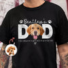 Custom Photo Dog Dad Dark Shirt Fathers Day Gift For Dog Cat Owner HA75 921376