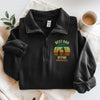 Custom Name Best Dad By Par Printed Quarter Zip Gift For Golf Lover TH10 898207