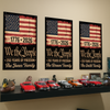 250th Anniversary USA Flag Patriotic 4th of July We The People Metal Sign TH10 898327