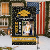 Custom Photo Class of 2026 Congratulations Graduation Garden Flag HO82 901708