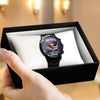 Personalized Name Patriotic 250th Anniversary God Bless America Eagle 1776–2026 Men's Wrist Watch HO82 901560