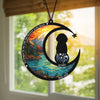 No Longer By My Side But Forever in My Heart Personalized Dog Memorial Suncatcher Gift For Dog Lovers CH07 896216