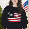 Personalized American Flag Dad Shirt - Custom Kids' Names Father's Day Dark Shirt CH07 910608