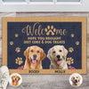Custom Photo Dog Hope You Bought Diet Coke and Dog Treats Doormat HA75 892926