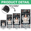 Custom Photo Give A Hug From Heaven Memorial Grave Blanket LM32 893167
