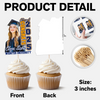 Custom Photo Class of 2026 Graduation Decoration Cupcake Toppers CH07 895292