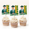 Custom Photo Class of 2026 Graduation Decoration Cupcake Toppers CH07 895292