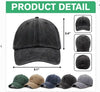 Dad Of A Spoiled Rotten Dog Custom Dog Photo Washed Denim Baseball Cap CH07 895860
