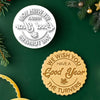 Personalized Family Name We Wish You Have A Good Year Cookie Stamp LM32 897467
