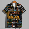 Personalized Kids Name Grandpa Word Art Hawaiian Shirt - Gift For Grandpa, Dad, Father's Day HO82 902486