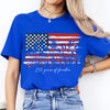 Wildflower 250 Years of Freedom Floral Patriotic Dark Shirt HO82 902716