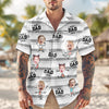 Custom Photo Best Dad Grandpa Ever - Personalized Hawaiian Shirt LM32 893623