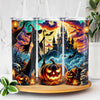 Halloween Witches And Pumpkin Skinny Tumbler HO82 894958