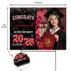 Custom Photo Rose Background Class Of 2026 Graduation Yard Sign HA75 920464