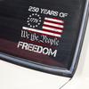 We The People 1776-2026 Patriotic 250th Birthday Car Window Decal Sticker HA75 898760