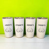 Personalized Gifts for Men, Funny Gift White Golf Tumbler, Gift for Golf Lovers LM32 897593