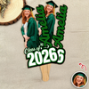 Personalised Class Of Face Fan Party Favor for Graduate LM32 899435