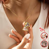 Custom Photo I'm So Lucky To Have You As My Mom Heart Locket Necklace HA75 920698