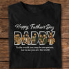 Custom Portrait Photo Happy Father's Day Dad With Kid Embroidered Shirt LM32 893537