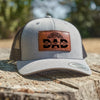 Personalized The Man The Myth The Legend Cool Dad Leather Patch LM32 893621