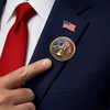 Custom Name American 250 Years Of Freedom Anniversary 1776-2026 Eagle Lapel Pin LM32 899567