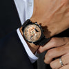 Custom Dog Photo 3D Inflated Men's Watch Gift For Dog Dad HO82 893760