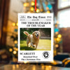Custom Photo The Pet Times Christmas Acrylic Ornament TH10 894397