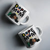 Custom Photo Dope Black Mom Marble Mug Mother's Day Gift CH07 895490