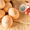 Personalized Chicken Silhouette Egg Stamp Gift for Family Farmer Breeder CH07 896656