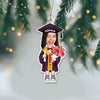 Custom Funny Face Graduation Acrylic Ornament Christmas Decoration HA75 892712