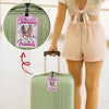 Custom Photo Best Traveled With Friends Personalized Luggage Tag Holiday Vacation Gift, Gift For Best Friends, BFF HA75 892666