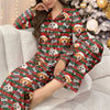 Custom Dog Face Cute Best Dog Dad Ever Christmas Pajamas LM32 895749