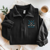 Custom Dad Mom Golf Embroidered Quarter Zip Sweater Father’s Day Gift HO82 902296