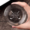 Personalized That's What I Do, I Golf And I Know Things Engraved Whiskey Glass Gift For Husband, Boyfriend, Golf Lovers HO82 900852