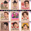Custom Funny Photo Bachelorette, Birthday Party Tattoos Favors LM32 897663