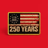250th Anniversary American Flag 1776-2026 Keepsake Patriotic Lapel Pin LM32 899513