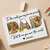 Custom Photo Happy Father's Day Rectangle Shaped Building Brick Blocks Gift LM32 893587