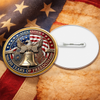 Custom Name American 250 Years Of Freedom Anniversary 1776-2026 Eagle Lapel Pin LM32 899567