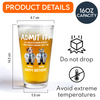 Custom Photo Life Would Be Boring Without Favorite Medicine With Fur Beer Glass For Dog Cat Lovers, For Doctor HO82 893786
