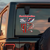 Custom Name Proud American Nurse With America 250 Car Sticker HO82 901292