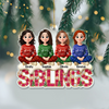 Besties Forever - Personalized Acrylic Ornament LM32 895943
