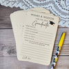 Set of 12 Graduation Wishes Cards - Advice Cards for Graduation Party - Graduation gift LM32 899753