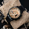Custom Dog Photo 3D Inflated Men's Watch Gift For Dog Dad HO82 893760