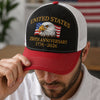 United States 250th Anniversary 1776–2026 Eagle Embroidered Trucker Hat HO82 902872